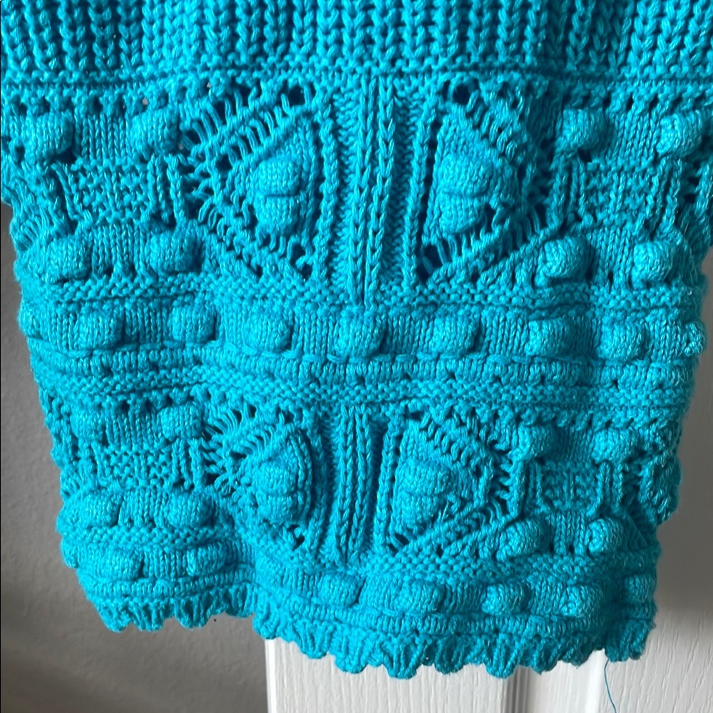 Willow Turquoise Midi Dress - Picture 4 of 5